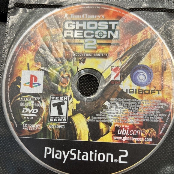 PS2 Lot CALL OF DUTY world at war final fronts, Tom Clancy Ghost Recon 2 Rainbow - Picture 3 of 5